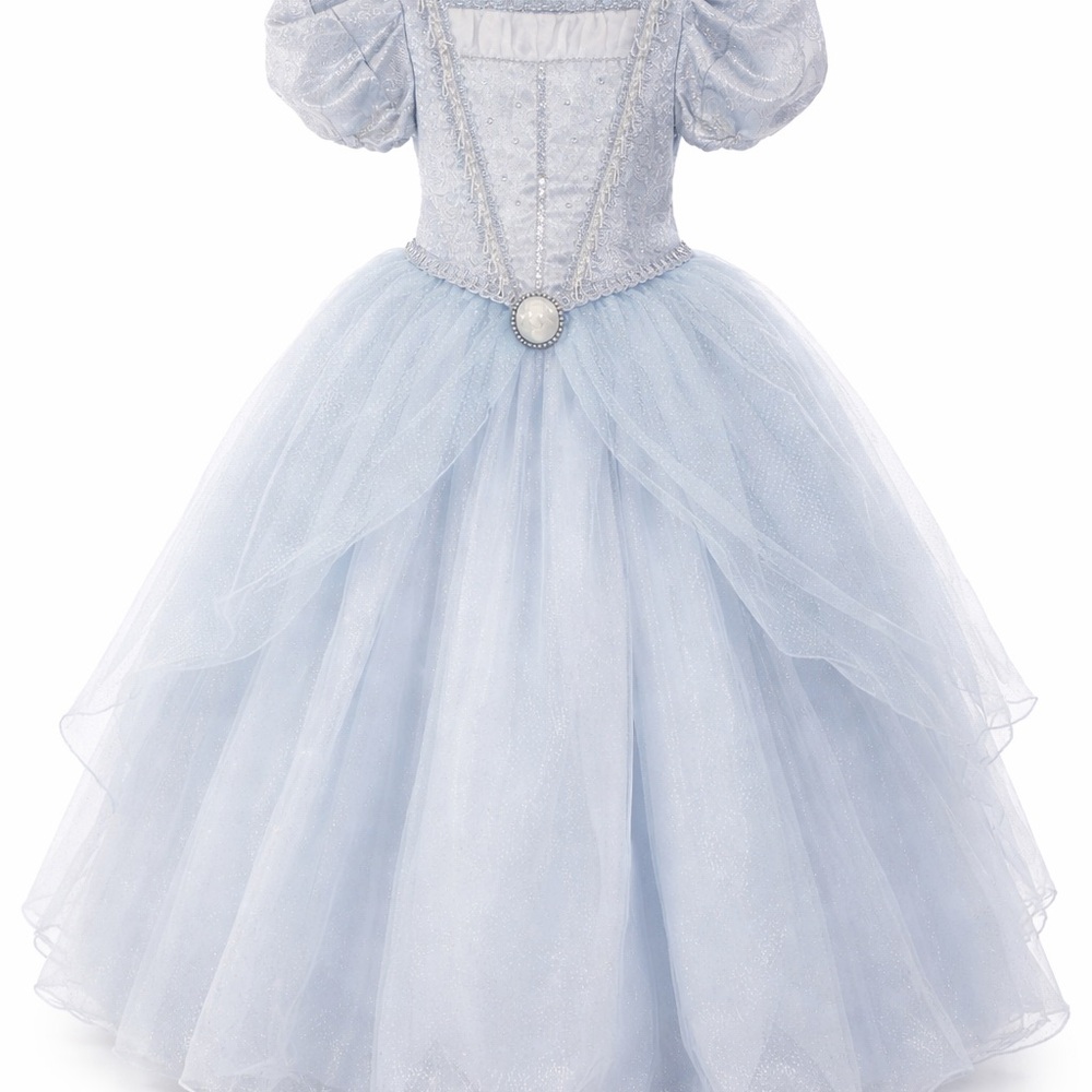 Elegant Blue Vintage Disney Cinderella for Kids